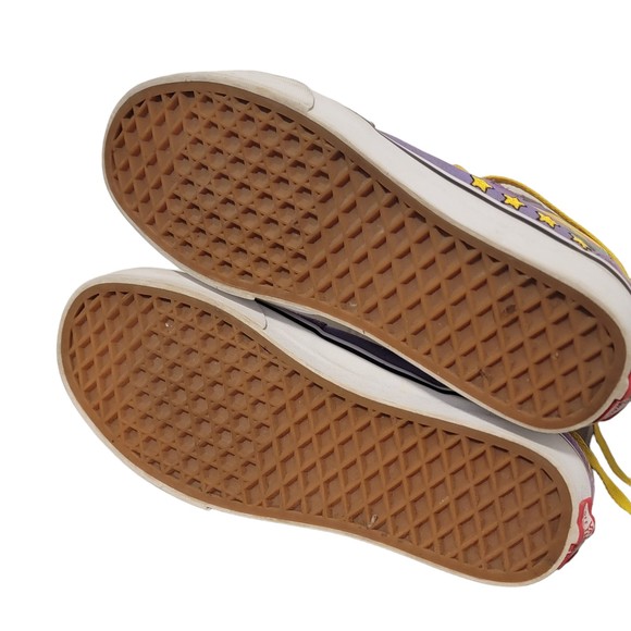 Rare‎ Vans Off The Wall 721356 Purple Simpsons Collab Sneaker Shoes Sz M5.5 W7 - Picture 7 of 11